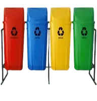 Lixeira com Tampa Basculante 60L